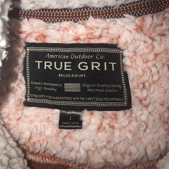 Authentic TRUE GRIT fuzzy pullover, never worn! - Picture 3 of 4